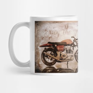 'Enjoy the Ride' Classic Motorcycle Mug